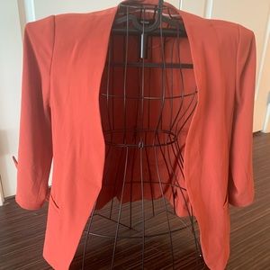 Premise, size M Orange Open Siut/Blazer/Jacket (Fall Piece)